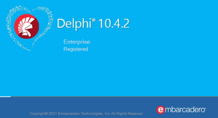Delphi 10.4.2 Splash Screen
